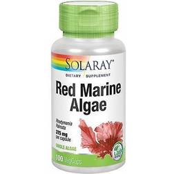 Solaray Red Marine Algae 375mg 100 stk