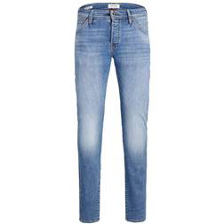 Jack & Jones Glenn Fox AGI 604 Slim Fit Jeans - Blue/Blue Denim