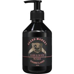 Beard Monkey Hair & Body Wash Bergamot & Amber 250ml