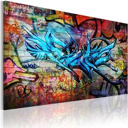 Arkiio Anonymous Graffiti Billede 120x80cm