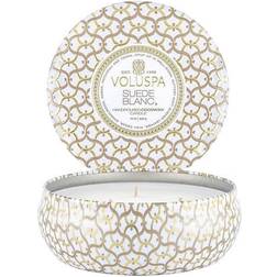 Voluspa Suede Blanc 3 Wick Tin Doftljus 340g