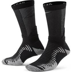 Nike Trail Running Crew Socks Unisex - Black/Black/Anthracite/Anthracite