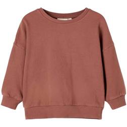 Lil'Atelier Rage Oversized Sweatshirt - Chestnut (13196711)