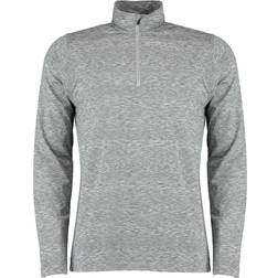 Rhino Hyper Mid Layer Zip Skin Performance Top Men - Grey Heather