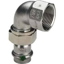 VIEGA 22x3/4" Sanp.Inox V. Union M/m