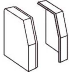 TEHALIT Endestykke for rk 150 L 2235 perlehvid