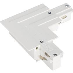 SLV EUTRAC L-forbinder, trafikhvid, jord udvendig
