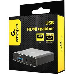 Gembird UHG-4K2-01 Adaptador gráfico USB Negro