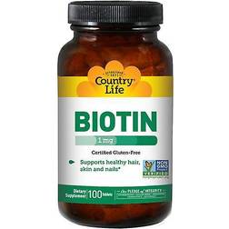 Country Life Biotin 1mg 100 pcs