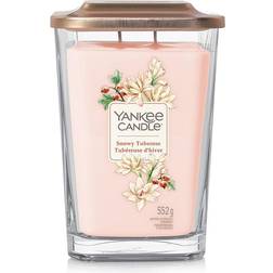 Yankee Candle Snowy Tuberose Pink Duftlys 553g