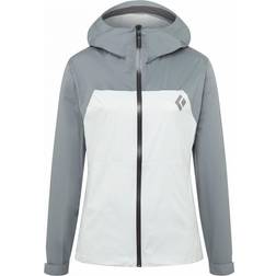 Black Diamond Stormline Stretch Rain Shell Women's - Aluminium/Ash