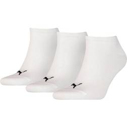 Puma Unisex Adult Invisible Socks 3-pack - White