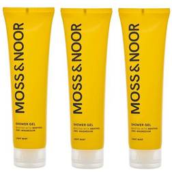 Moss & Noor After Workout Shower Gel Light Mint 3-pak