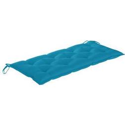 vidaXL - Coussin de chaise Bleu (120x50cm)