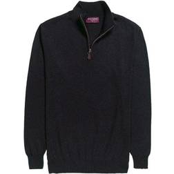 Brook Taverner Dallas 1/4 Zip Jumper - Black