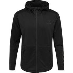 Hummel Aston Zip Hoodie - Black