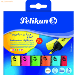 Pelikan Textmarker Highlighter 490 6pcs