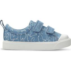 Clarks Toddler City Bright - Mid Blue