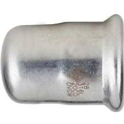 22 mm TURBO Inox press slutmuffe