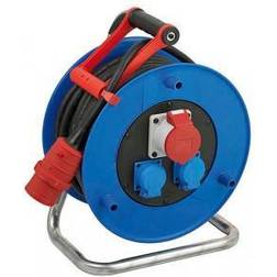 Brennenstuhl 1237988501 Kabeltromle 30 m Sort CEE-stik