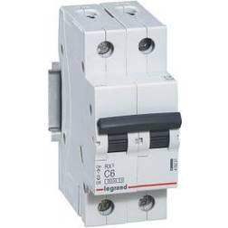 Legrand Automatsikring RX3 C 25A 2P, 2M, 6kA