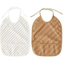 OYOY Bib Striped 2-pack