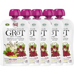 Alex & Phil Organic Raspberry Porridge 100g 5pack