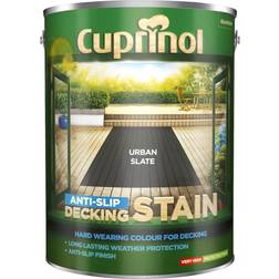 Cuprinol Anti Slip Decking Woodstain Urban Slate 5L