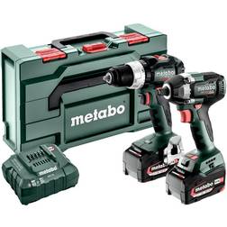 Metabo Kit d'outils sans fil 2.9.3 18VBS 18 LT BL SSW 18 LT 300 BL metaBOX 145 L