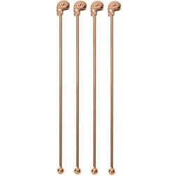 Sambonet Skull Stirrer Bar Equipment 4pcs