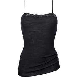 Calida Richesse Lace Spaghetti Top - Black