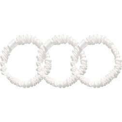 Cloud & Glow Silk Scrunchies 1cm 3-pack