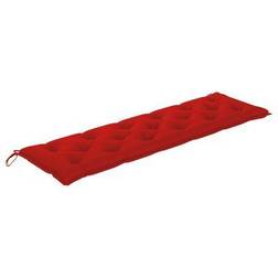 vidaXL - Coussin de chaise Rouge (180x50cm)