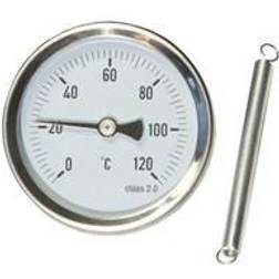Fastspændingstermometer Ø63 0-120°C