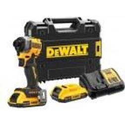 Dewalt Visseuse à chocs XR 18V 2 batteries 2.0Ah chargeur coffret DCF850D2T-QW