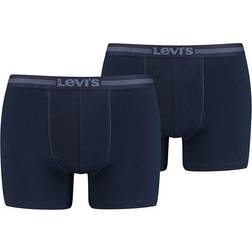 Levi's Tencel Boxer Briefs 2-pack - Navy/Blue