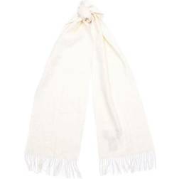 Barbour Lambswool Woven Scarf - Cream