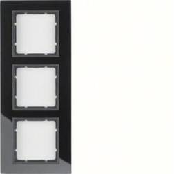 Berker Ramme 3 modul B.7 glas antr