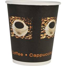 Paper Cups Singlewall Black 50pcs