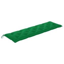 vidaXL - Coussin de chaise Vert (180x50cm)
