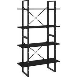 vidaXL 4-Tier Bücherregal 140cm