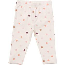 Minymo Dots Leggings - Birch (111777-1150)