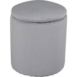 Venture Home The Lump Grey Pouf 40cm