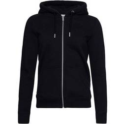 Superdry Full Zip Hoodie - Black