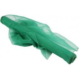 Organza stof, B: 50 cm, grøn, 10m