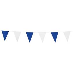 Globos Lippuviirinauha Sininen Valkoinen 3 Metriä