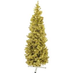 Europalms Kunstigt Metallic Juletræ. Guld 210 Cm