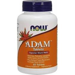 Now Foods ADAM Multi-Vitamin til Mænd 60 Tabletter