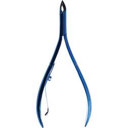 Eurostil Cuticle nippers Blue Titanium (10 cm)