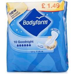 Bodyform Ultra Goodnight Wings 10'